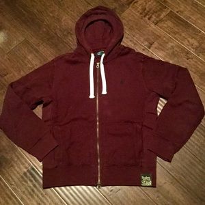 Polo Ralph Lauren Waffle-Knit Cotton Hoodie